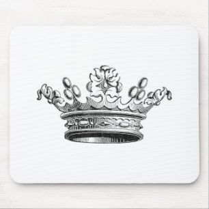 Tapis De Souris Couronne vintage simple...mousepad