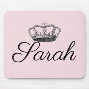 Tapis De Souris Couronne vintage/victorienne gravant Personnalised