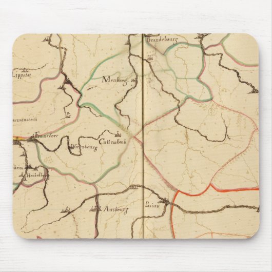 Tapis De Souris Cours d'eau et Vallée d'Allemagne (Devant)