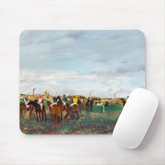 Tapis De Souris Course À Cheval, Edgar Degas (Avec souris)