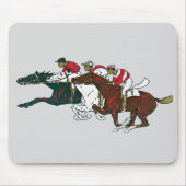 Tapis De Souris Course Chevaux Souris Pad (Devant)
