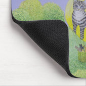 Tapis De Souris Course de ballon de chat (Coin)