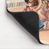 Tapis De Souris Course de bicyclette (Coin)