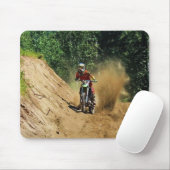 Tapis De Souris Course de champion de Saleté-Vélo de motocross (Avec souris)
