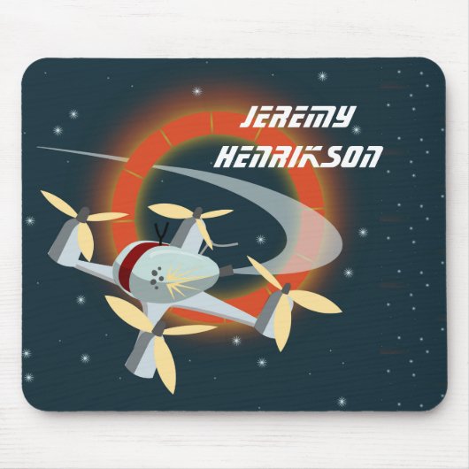 Tapis De Souris Course de drones (Devant)