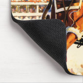 Tapis De Souris Course de harnais (Coin)