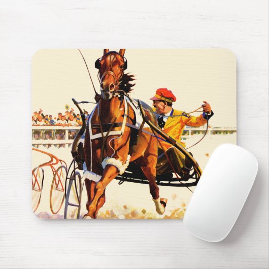 Tapis De Souris Course de harnais (Avec souris)