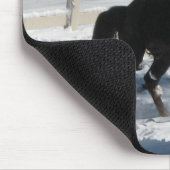 Tapis De Souris Course de neige (Coin)