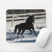 Tapis De Souris Course de neige (Avec souris)