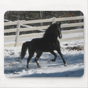 Tapis De Souris Course de neige