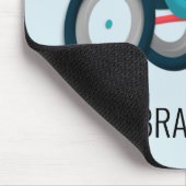 Tapis De Souris Course en fauteuil roulant (Coin)