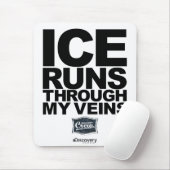 Tapis De Souris Courses de glace Mousepad (Avec souris)