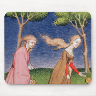 Tapis De Souris Courses de Melanion contre Atalanta