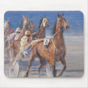 Tapis De Souris Courses Lancieux la Bretagne 2014 de trot