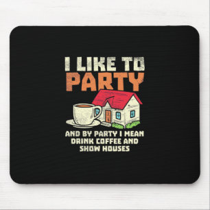Tapis De Souris Courtier immobilier comme parti