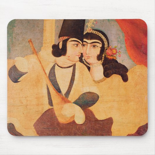 Tapis De Souris Courtisan de la cour de Shah Abbas (Devant)