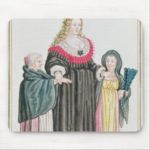 Tapis De Souris Courtisane vénitienne