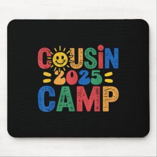 Tapis De Souris Cousin Camp 2025 Camping Feu de camp Vacances d'ét