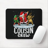 Tapis De Souris Cousin Crew Santa Elf Dabbing Matching Family Chri (Avec souris)