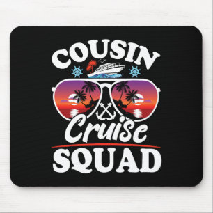 Tapis De Souris Cousin Cruise Squad 2025 Cruise Ship Party Group V