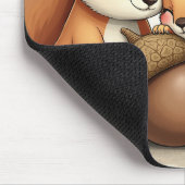 Tapis De Souris coussin mignon pour bébé écureuil (Coin)