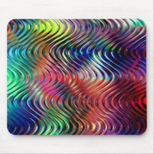 Tapis De Souris Coussin Vibrant Color WavesThrow