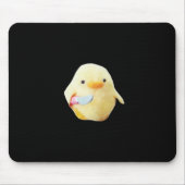 Tapis De Souris Couteau Canard Plush Mème Souris Pad (Devant)