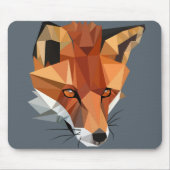 Tapis De Souris Coutume de Fox de polygone (Devant)