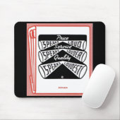 Tapis De Souris couverture de vieux matchbook Prix Speds Loud (Avec souris)