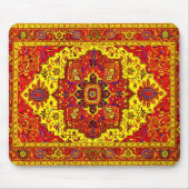 Tapis De Souris COUVERTURE PERSANE - rouge et jaune (Devant)