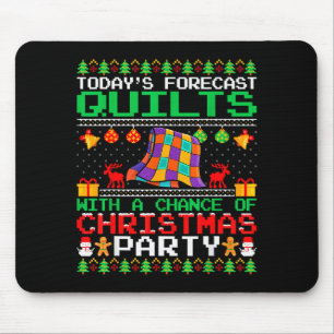 Tapis De Souris Couvre-lits Fête de Noël Couvre-lits Broderie de N