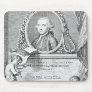 Tapis De Souris Couvrez la couverture avec un portrait de Felice