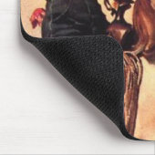 Tapis De Souris Cow-girl sur son cheval (Coin)