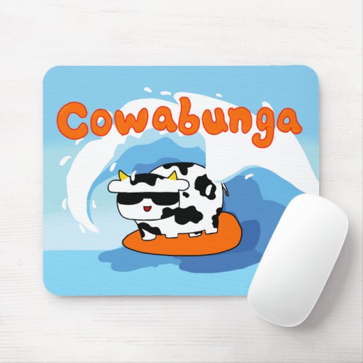 Tapis de souris Cowabunga (Avec souris)