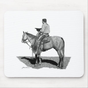 Tapis De Souris Cowboy d'hymne