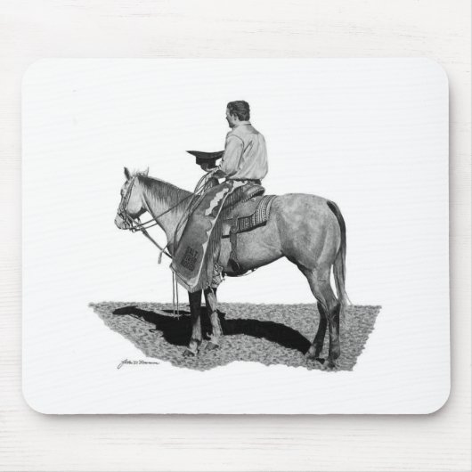 Tapis De Souris Cowboy d'hymne (Devant)
