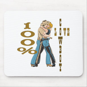 Tapis De Souris Cowboy Love