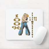 Tapis De Souris Cowboy Love (Avec souris)