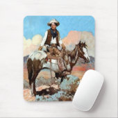 Tapis De Souris Cowboy Mousepad d'ordre public (Avec souris)