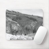 Tapis De Souris Cowboy séparé de son troupeau (Avec souris)