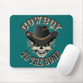Tapis De Souris Cowboy Skull (Avec souris)
