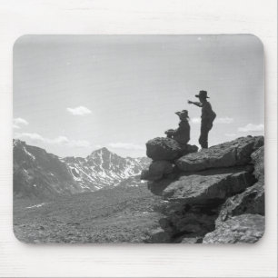 Tapis De Souris Cowboys sur une arête