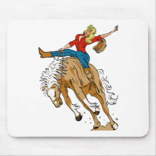 Tapis De Souris cowgirl_broncoback