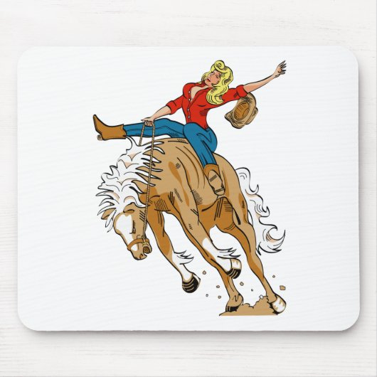 Tapis De Souris cowgirl_broncoback (Devant)