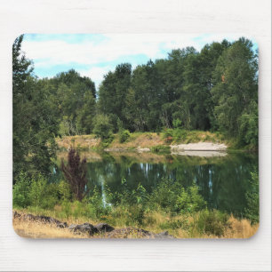Tapis De Souris Cowlitz River, Castle Rock, Washington