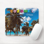 Tapis de souris Cozumel Mexique (Avec souris)