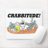 Tapis De Souris CRABBITUDE Mousepad (Avec souris)
