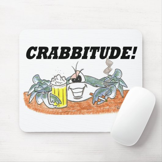 Tapis De Souris CRABBITUDE Mousepad (Avec souris)