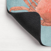 Tapis De Souris Crabe aquarelle (Coin)