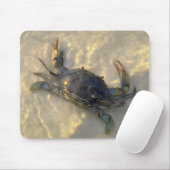 Tapis De Souris Crabe bleu (Avec souris)